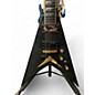 Used Dean DAVE MUSTAINE LTD ED V Trans Black Solid Body Electric Guitar