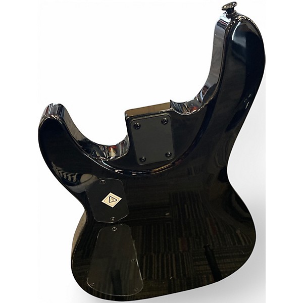 Used Jackson JS3Q Transparent Black Burst Electric Bass Guitar