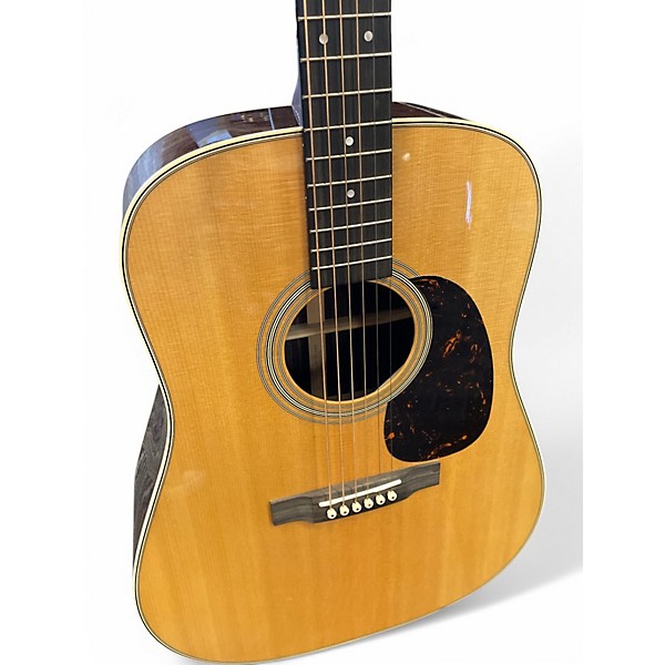Used Martin D28 Natural Acoustic Guitar