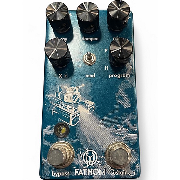 Used Walrus Audio Used Walrus Audio Fathom Reverb Effect Pedal  