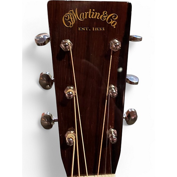 Used 2018 Martin CLARENCE WHITE CUSTOM D 28 Natural Acoustic Guitar
