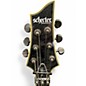 Used 2021 Schecter Guitar Research Blackjack C1 Floyd Rose Black Solid Body Electric Guitar