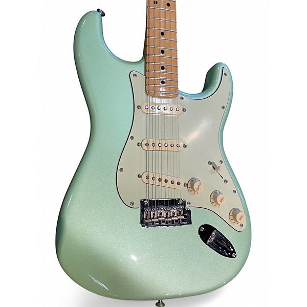 Used 2019 Fender Limited Edition Player Stratocaster Seafoam Green Solid Body Electric Guitar