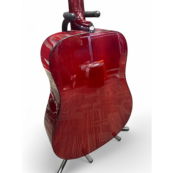 Used Johnson JG-610-R Red Burst Acoustic Guitar