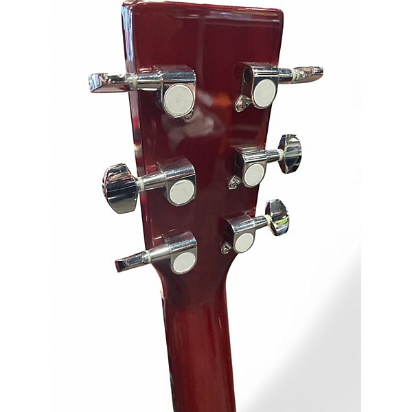 Used Johnson JG-610-R Red Burst Acoustic Guitar