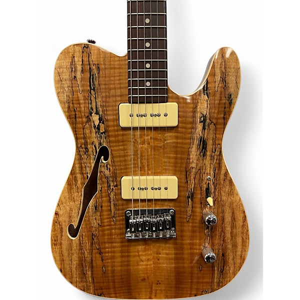 Used Michael Kelly 59 Thinline Spalted Maple Hollow Body Electric Guitar