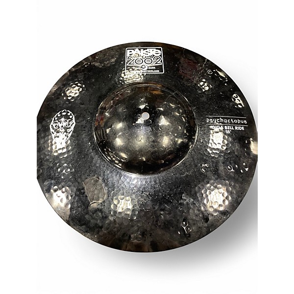 Used Paiste 18in 2002 PSYCHOCTOPUS Cymbal,Specials : American Fashion Style Bags On Sale