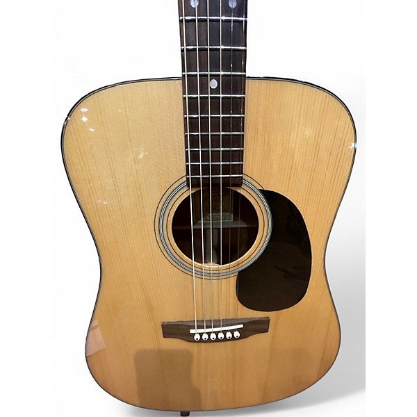 Used Recording King rd-318 Natural Acoustic Guitar