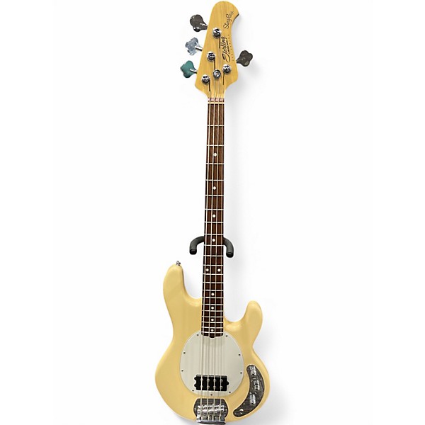 Used Sterling by Music Man sting ray Cream Electric Bass Guitar,New Products : American Fashion Style Bags On Sale