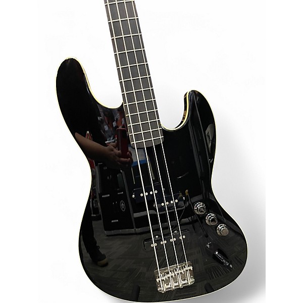 Used Fender Used Fender Aerodyne Jazz Bass Black Electric