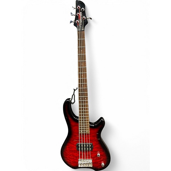 Used Fernandes TREMOR RED Electric Bass Guitar,New Products : American Fashion Style Bags On Sale