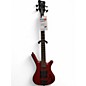 Used 2000s Warwick Corvette 4 String LImited Edition Cherry Electric Bass Guitar thumbnail