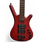 Used 2000s Warwick Corvette 4 String LImited Edition Cherry Electric Bass Guitar