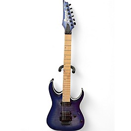 Used Ibanez RGAR42MFMT Blue Burst Solid Body Electric Guitar