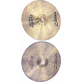 Used Zildjian 14in Scimitar Hi Hat Pair Cymbal