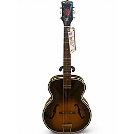 Used 1960s Harmony 4135 2 Color Sunburst Acoustic Guitar
