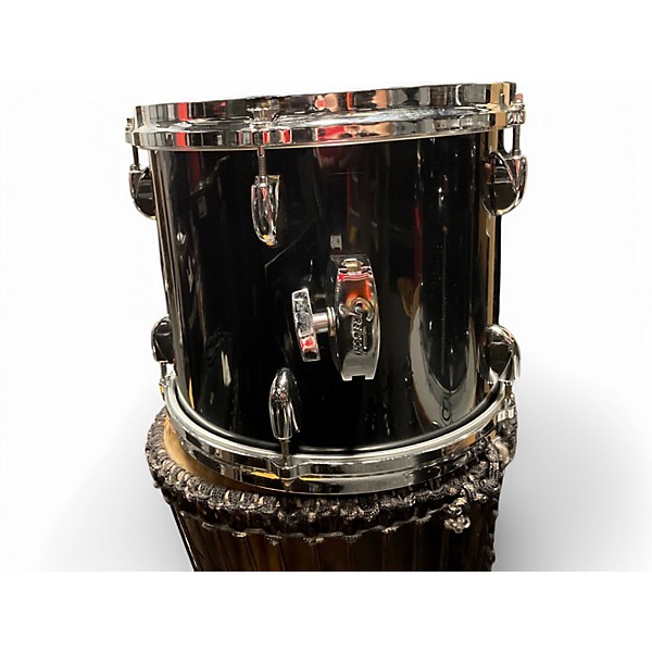 Vintage 1980 Gretsch Drums 3 Piece USA Custom Kit Black Drum Kit