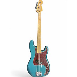 Used Fender Player Precision Bass Ocean Turquoise Electric Bass Guitar