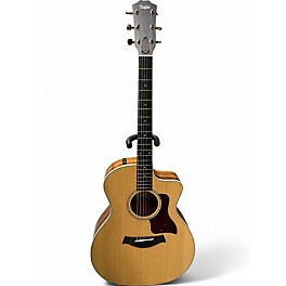 Used Taylor 214CE Deluxe Koa Natural Acoustic Electric Guitar
