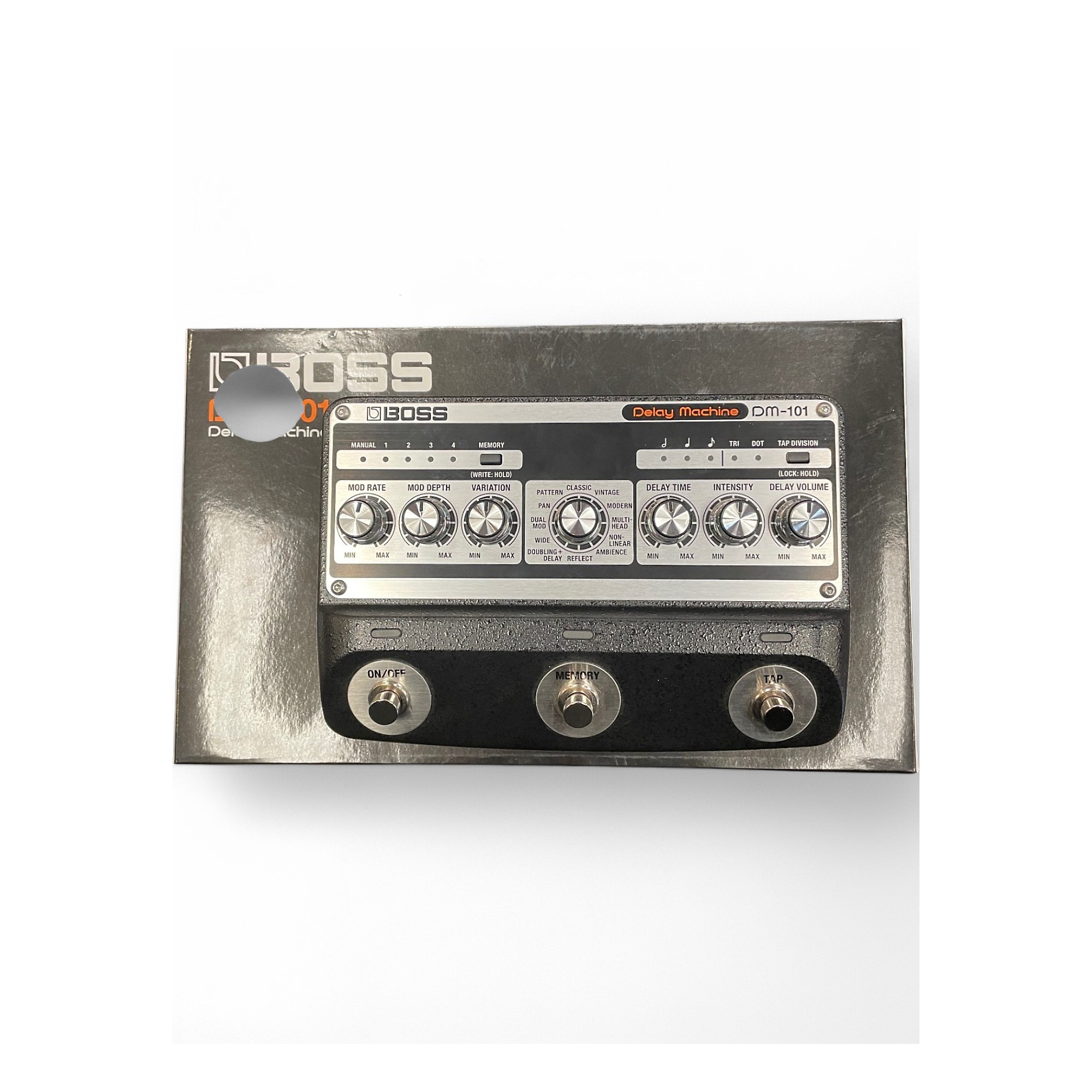 Used BOSS Used BOSS DM101 DELAY MACHINE Effect Pedal Used BOSS Used BOSS DM101 DELAY MACHINE Effect Pedal
