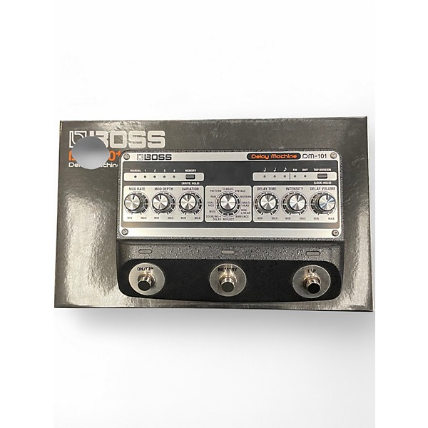 Used BOSS DM101 DELAY MACHINE Effect Pedal