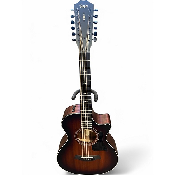 Used Taylor 362ce 2 Color Sunburst 12 String Acoustic Electric Guitar