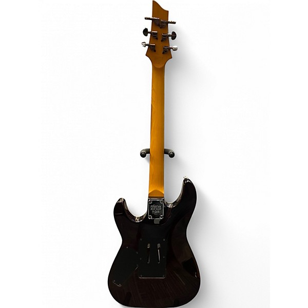 Used Schecter Guitar Research Omen Extreme 6 Floyd Rose Brown Sunburst Solid Body Electric Guitar
