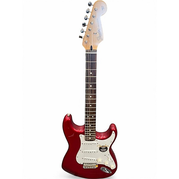 Used Fender California Series Stratocaster RED Solid Body Electric Guitar