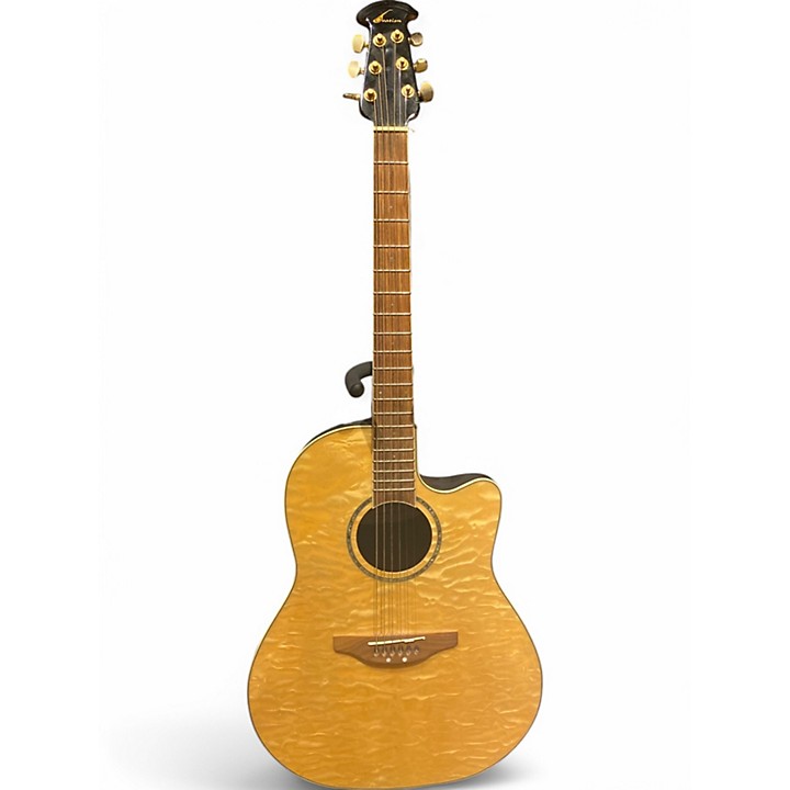 最高の品質 Ovation Used Ovation Used CC24 Acoustic Natural Celebrity ギター