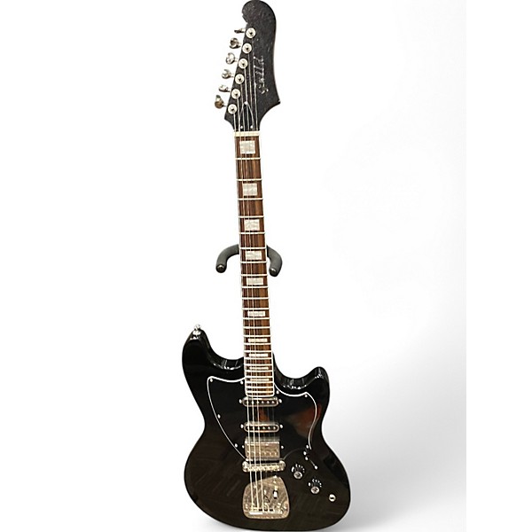 Used Guild Surfliner Deluxe Black Solid Body Electric Guitar