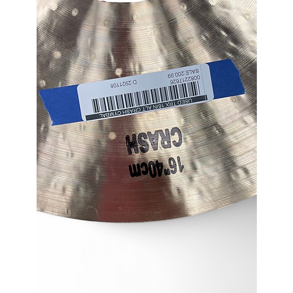 Used TRX 16in ALT CRASH Cymbal