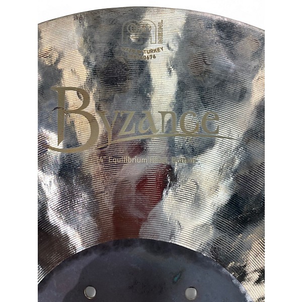 Used MEINL 14in BYZANCE EQUILIBRIUM HIHAT Cymbal