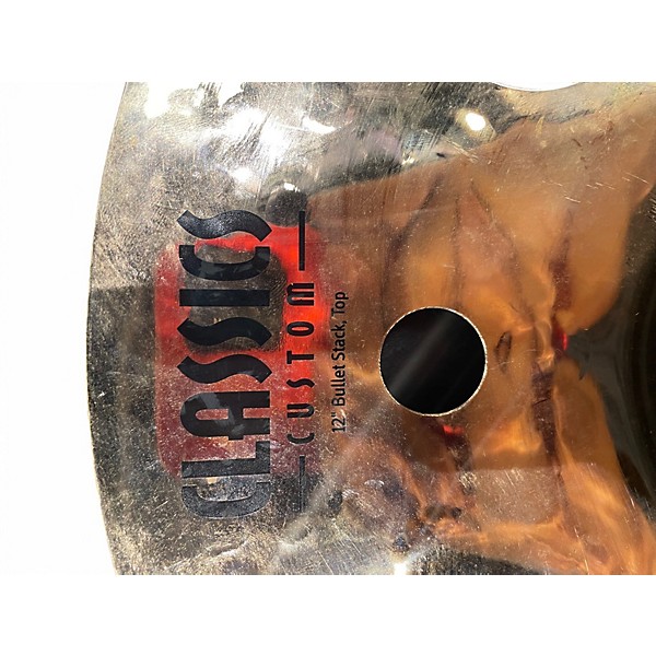 Used MEINL 16in BYZANCE BULLET STACK Cymbal