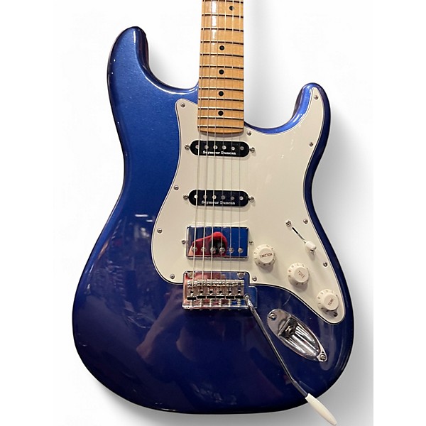 Used 2024 Fender Player Series Saturday Night Special HSS Stratocaster Blue Solid Body Electric Guitar