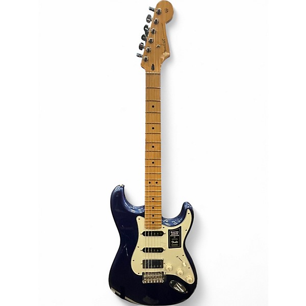 Used Fender Saturday Night Special HSS Stratocaster daytona blue Solid Body Electric Guitar