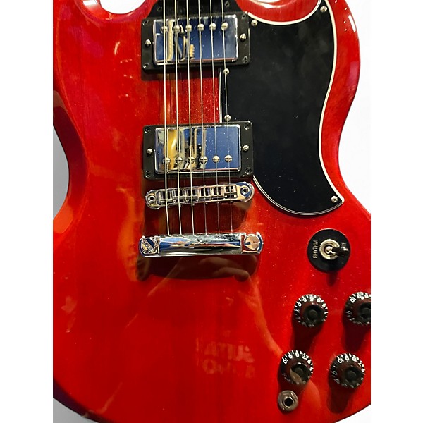 Used Gibson SG Standard Red Solid Body Electric Guitar