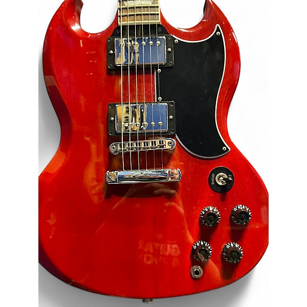 Used Gibson SG Standard Red Solid Body Electric Guitar