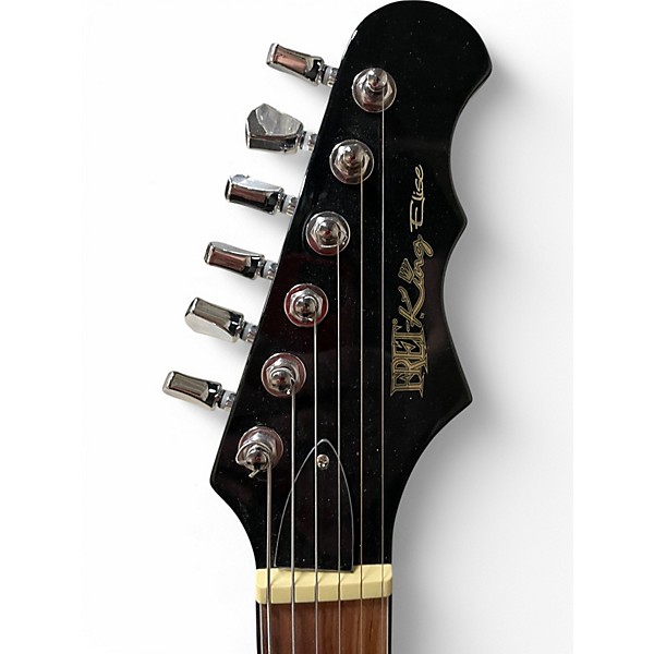 Used Fret-King Elise Black Hollow Body Electric Guitar
