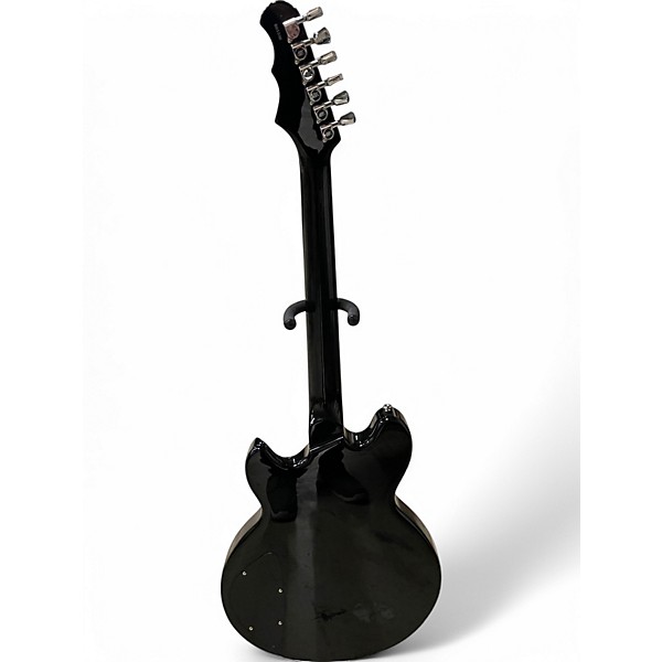 Used Fret-King Elise Black Hollow Body Electric Guitar