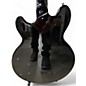 Used Fret-King Elise Black Hollow Body Electric Guitar