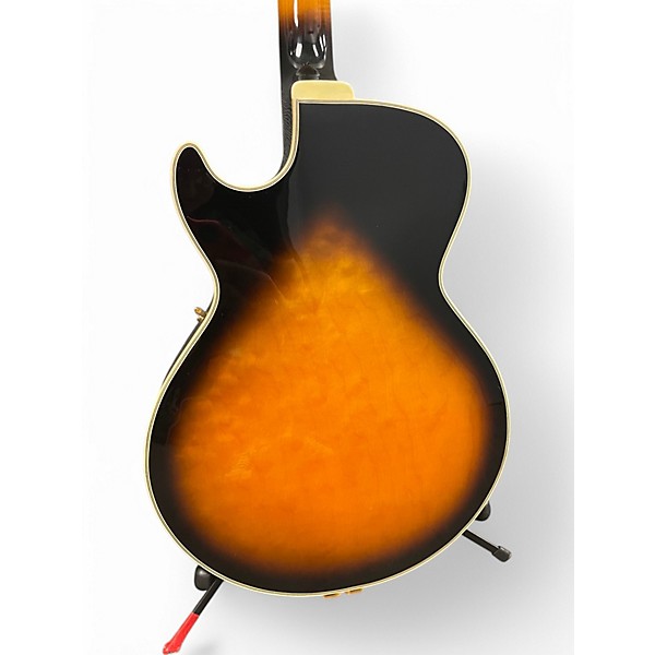 Used Ibanez GB10SE-BS 3 Color Sunburst Hollow Body Electric Guitar