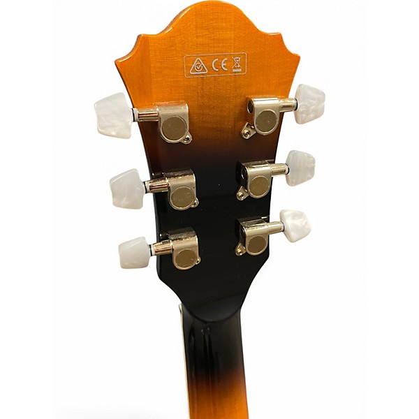 Used Ibanez GB10SE-BS 3 Color Sunburst Hollow Body Electric Guitar