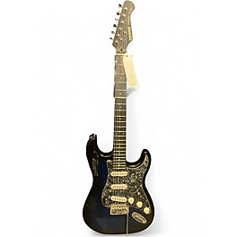 Used Donner DST-200 Blue Burst Solid Body Electric Guitar