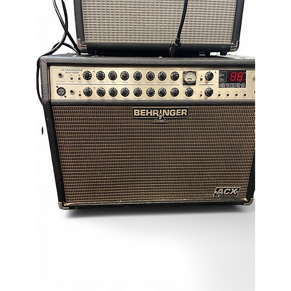 Used Behringer ULTRCOUSTIC ACX1000 Acoustic Guitar Combo Amp