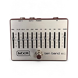Used MXR M108 10 Band EQ Pedal