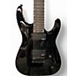 Used Jackson JS22-7 Dinky 7 String Black Solid Body Electric Guitar