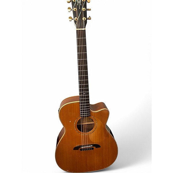 Used Alvarez WY-1 Natural Acoustic Electric Guitar