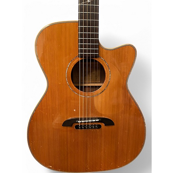 Used Alvarez WY-1 Natural Acoustic Electric Guitar