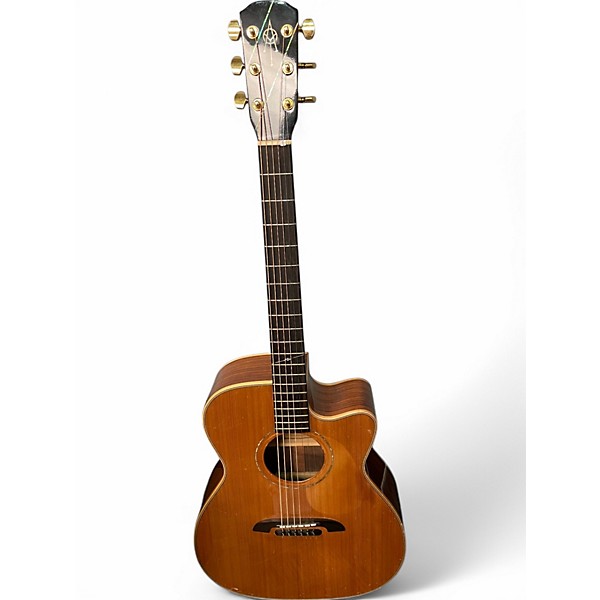 Used Alvarez WY-1 Natural Acoustic Electric Guitar