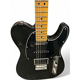 Used Fender Modern Player Telecaster Trans Black Solid Body Electric Guitar